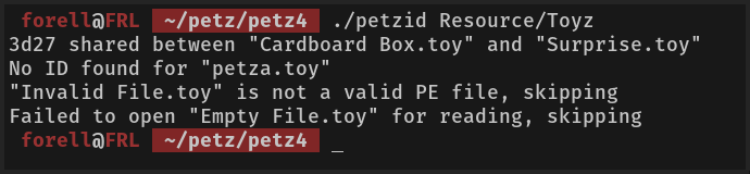 petzid screenshot